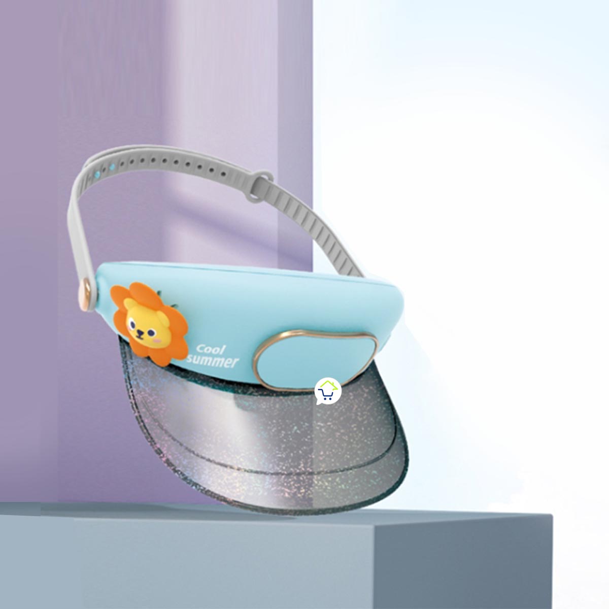 Miniatura 2 de Visera Infantil + Ventilador JPC-A06